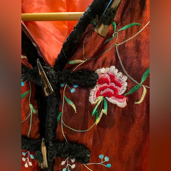 Red and Black vintage JACKET / BLAZER - Picture 6 of 7